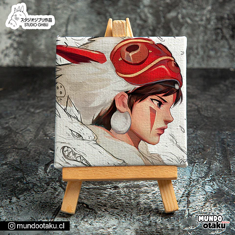 Mini Cuadro Canvas - Studio Ghibli