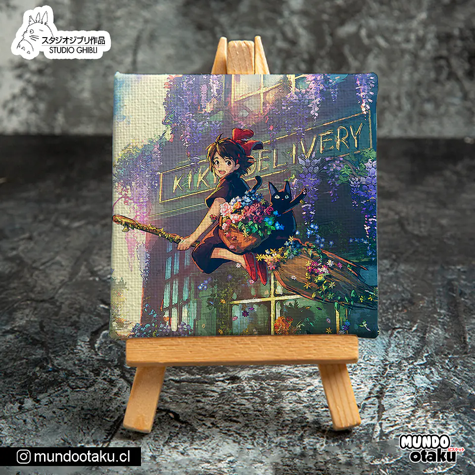 Mini Cuadro Canvas - Studio Ghibli 1