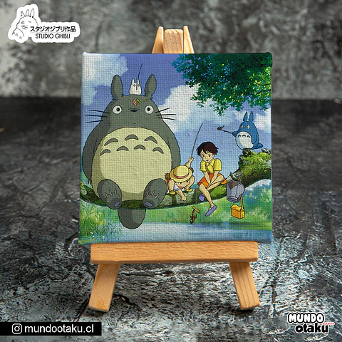 Mini Cuadro Canvas - Studio Ghibli