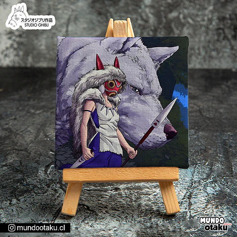 Mini Cuadro Canvas - Studio Ghibli