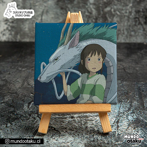 Mini Cuadro Canvas - Studio Ghibli