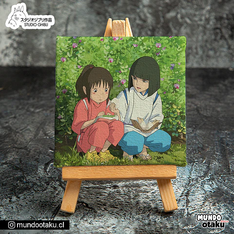 Mini Cuadro Canvas - Studio Ghibli