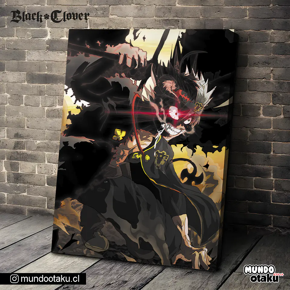 Cuadro Bastidor - Black Clover 1