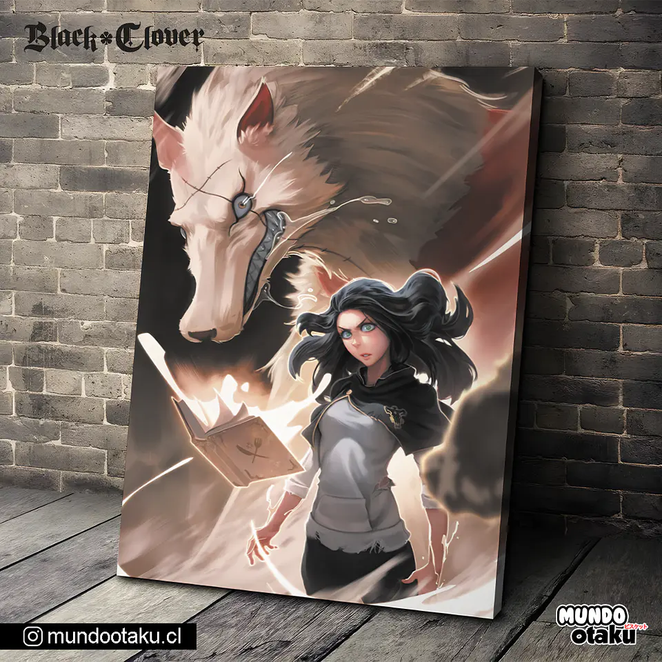 Cuadro Bastidor - Black Clover 1