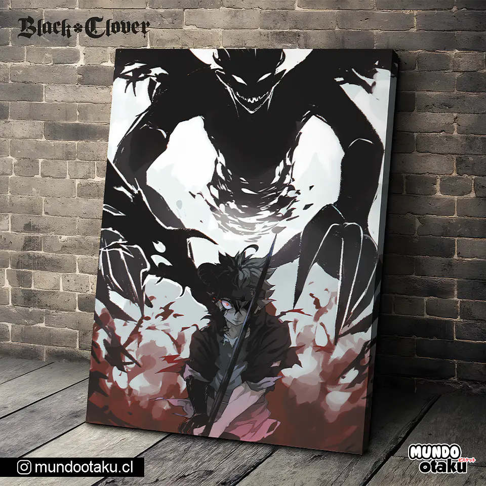Cuadro Bastidor - Black Clover 1