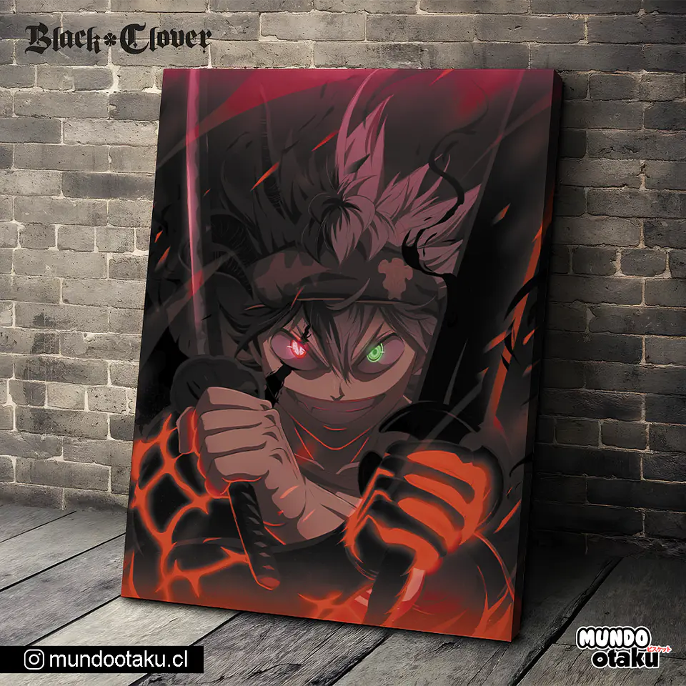 Cuadro Bastidor - Black Clover 1