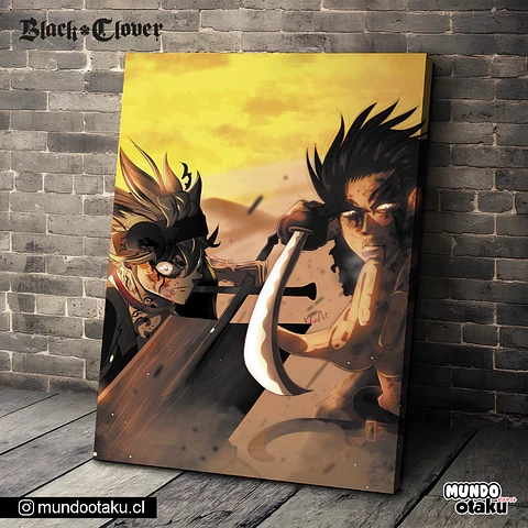 Cuadro Bastidor - Black Clover