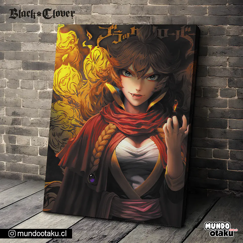 Cuadro Bastidor - Black Clover 1