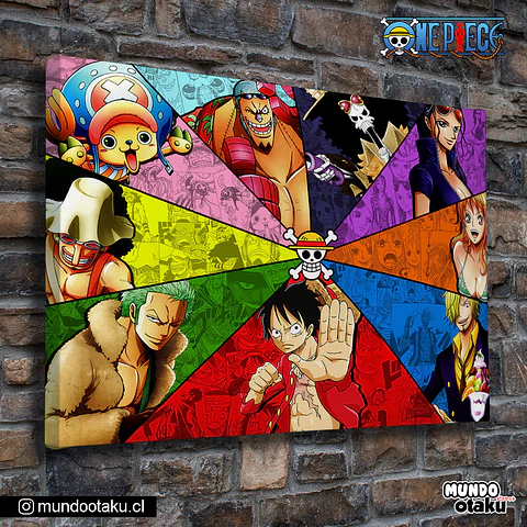 Cuadro Bastidor - One Piece