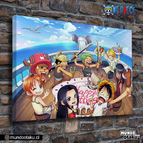 Cuadro Bastidor - One Piece