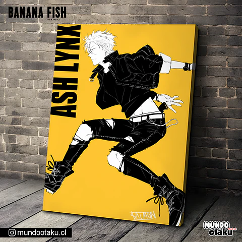 Cuadro Bastidor - Banana Fish