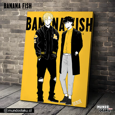 Cuadro Bastidor - Banana Fish