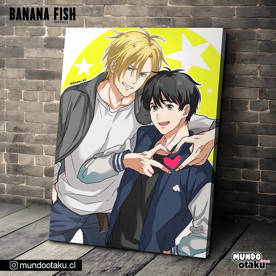 Cuadro Bastidor - Banana Fish 1