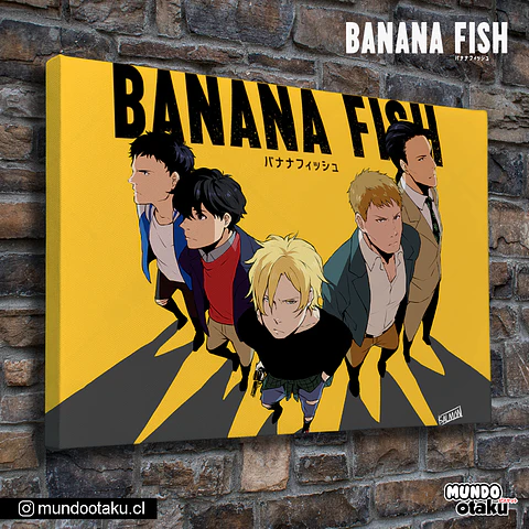 Cuadro Bastidor - Banana Fish