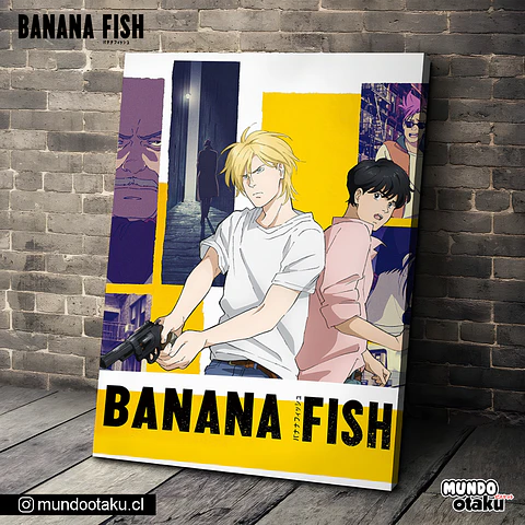 Cuadro Bastidor - Banana Fish