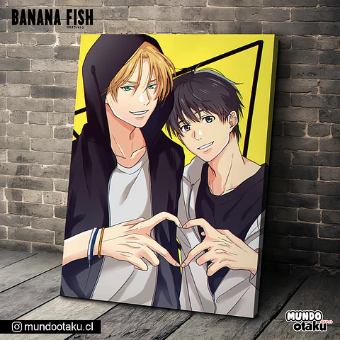 Cuadro Bastidor - Banana Fish
