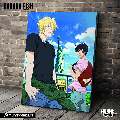 Cuadro Bastidor - Banana Fish