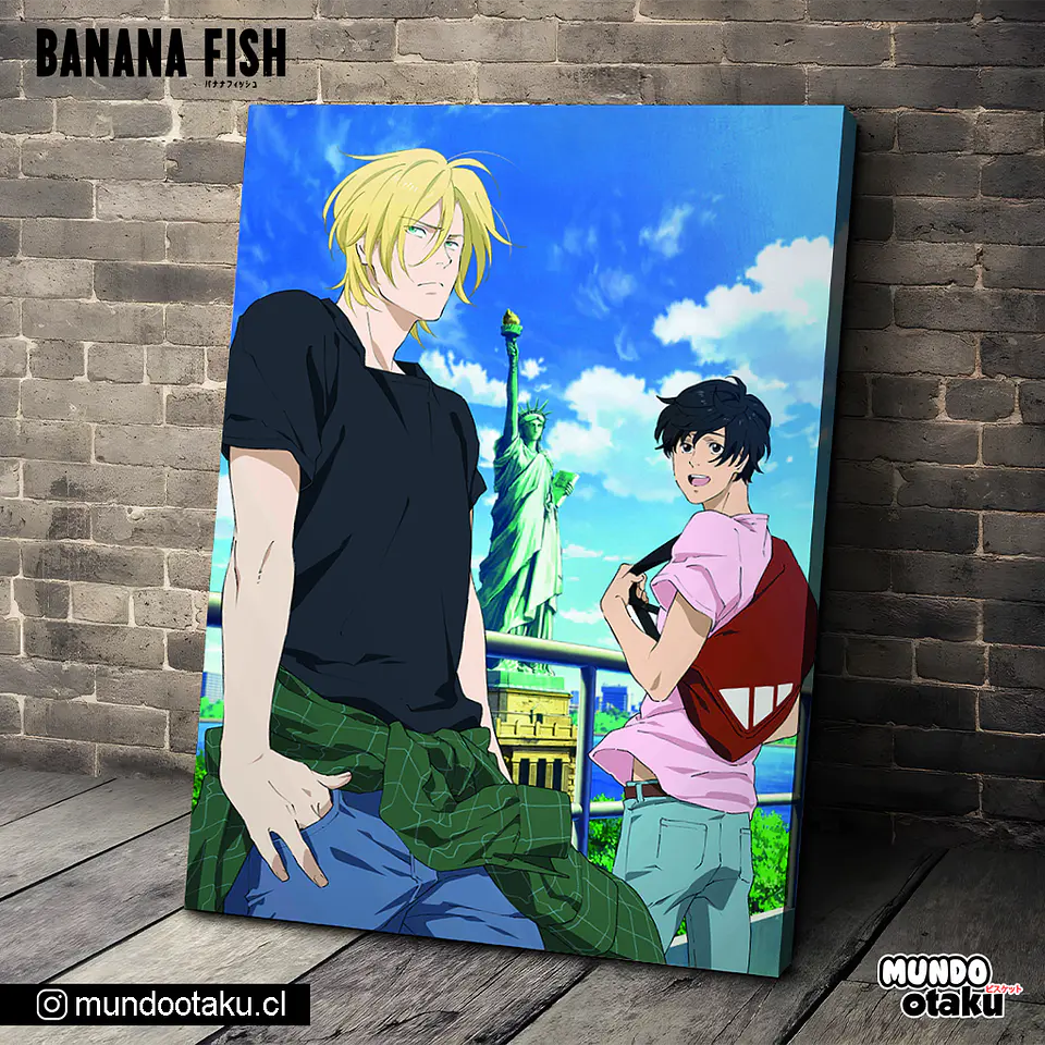 Cuadro Bastidor - Banana Fish 1
