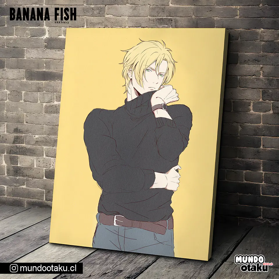 Cuadro Bastidor - Banana Fish 1