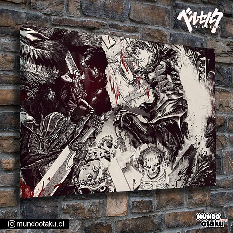 Cuadro Bastidor - Berserk