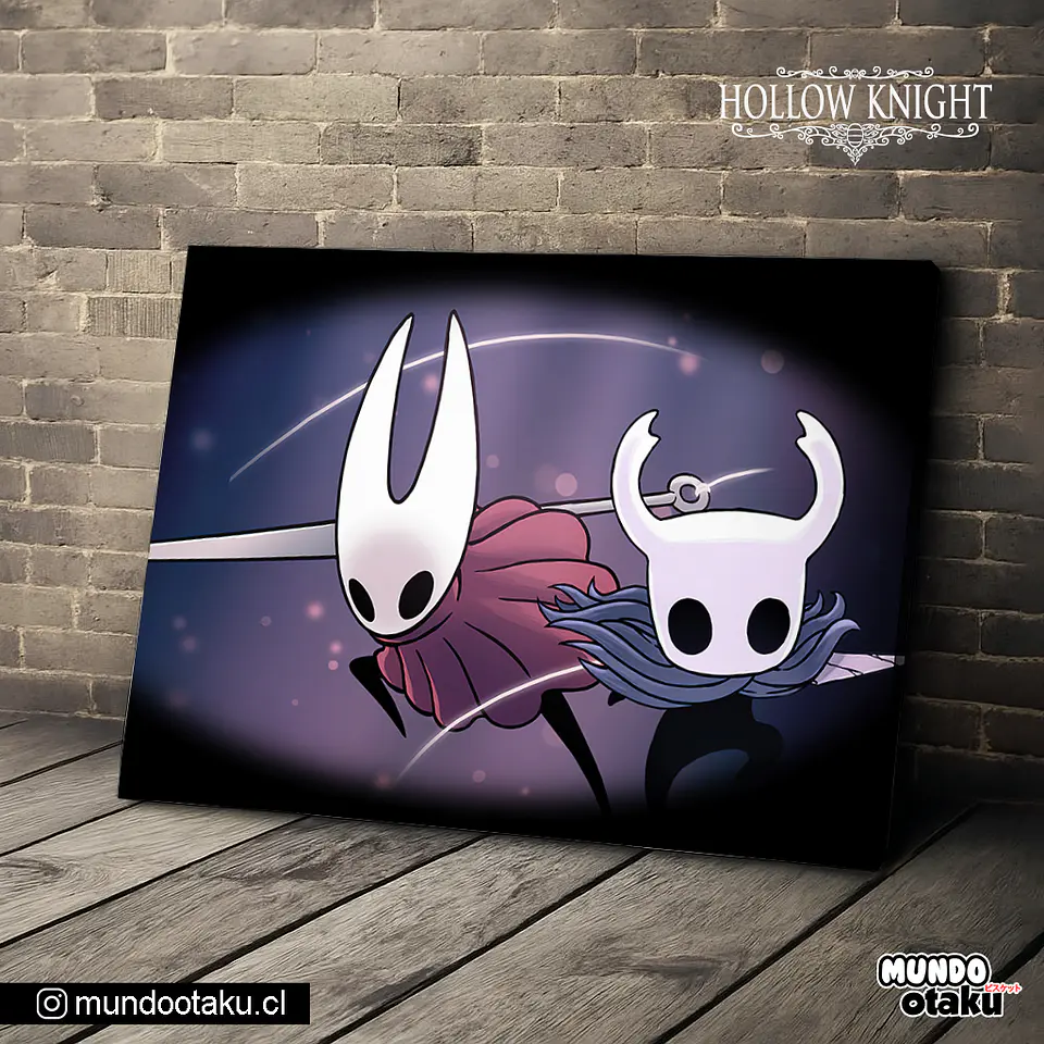 Cuadro Bastidor - Hollow Knight 1