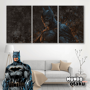 Cuadro Bastidor 3 piezas - Batman