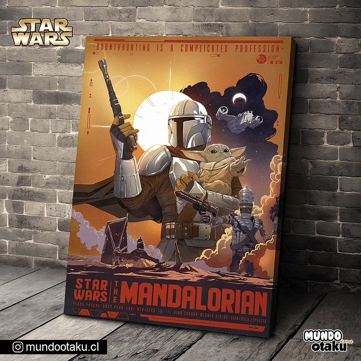 Cuadro Bastidor - Star Wars 1