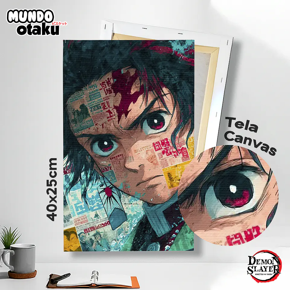 Cuadro Canvas 40x25 - Kimetsu no Yaiba 1