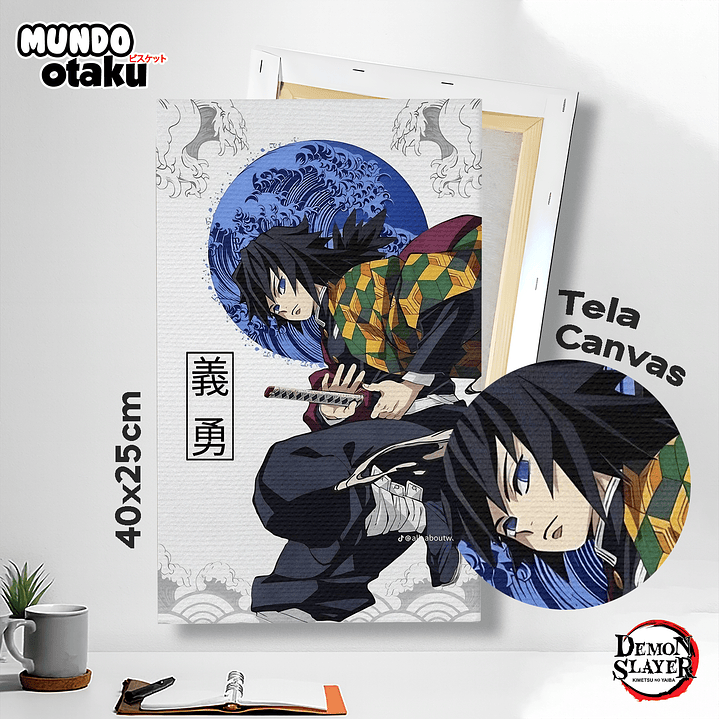 Cuadro Canvas 40x25 - Kimetsu no Yaiba 1