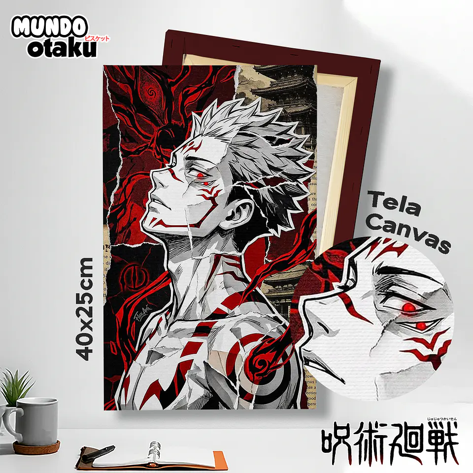 Cuadro Canvas 40x25 - Jujutsu Kaisen 1