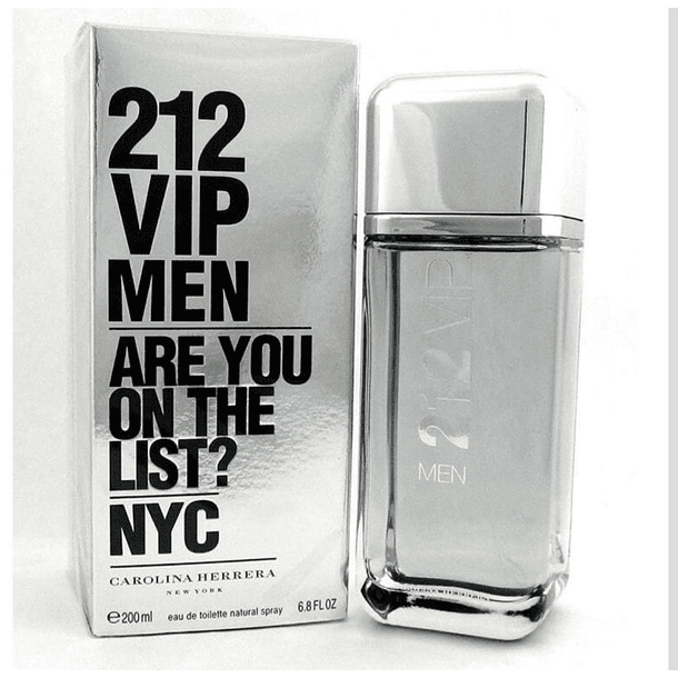212 VIP MEN Edt 200ml Carolina Herrera (Tester) 