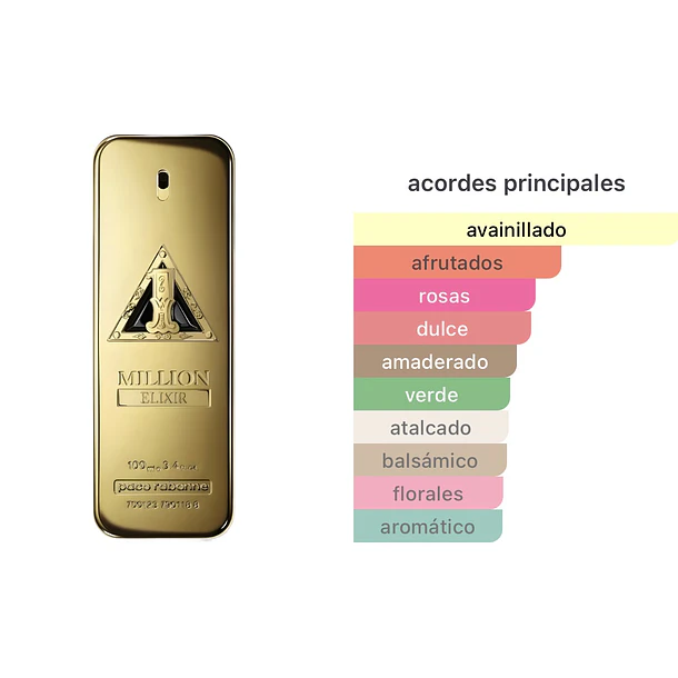 1 Million Elixir Parfum Intense 100ml Paco Rabanne  2