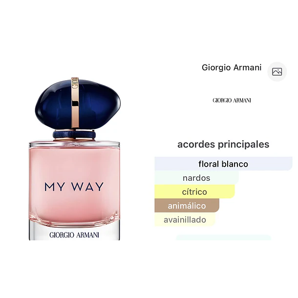 My Way Edp 90ml Giorgio Armani  2