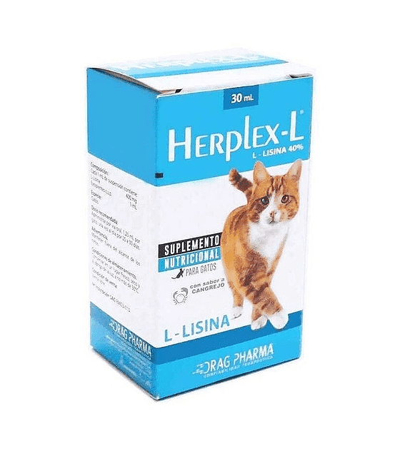 Herplex-L L-Lisina Suplemento Nutricional 30ml
