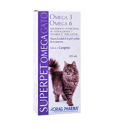 Superpet Omega 3 y 6 Gato 125ml