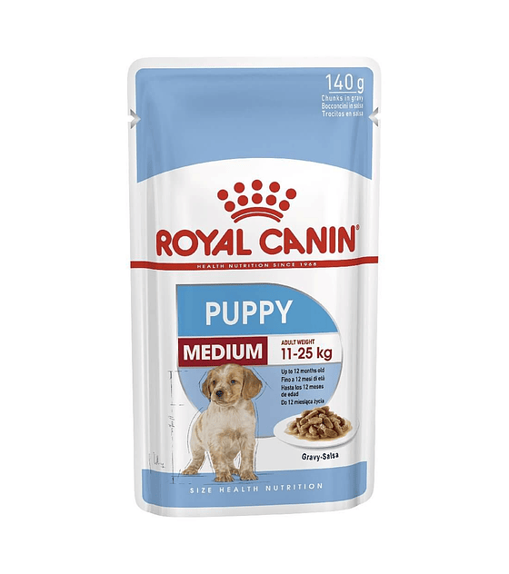  Royal Canin Pouch Medium Puppy 140g