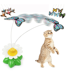 Juguete gato mariposa