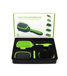 Cepillo 5 en 1 Pet Grooming Kit