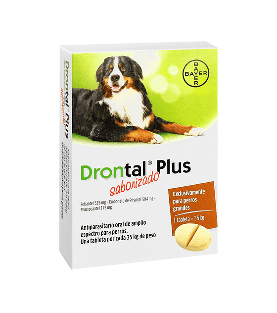 Drontal Antiparasitario Interno para Perros de 35 Kg