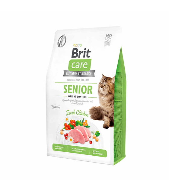 Brit Care Cat Grain-Free Senior Weight Control 2kg