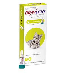 Bravecto Gato 1.2 a 2.8 kg