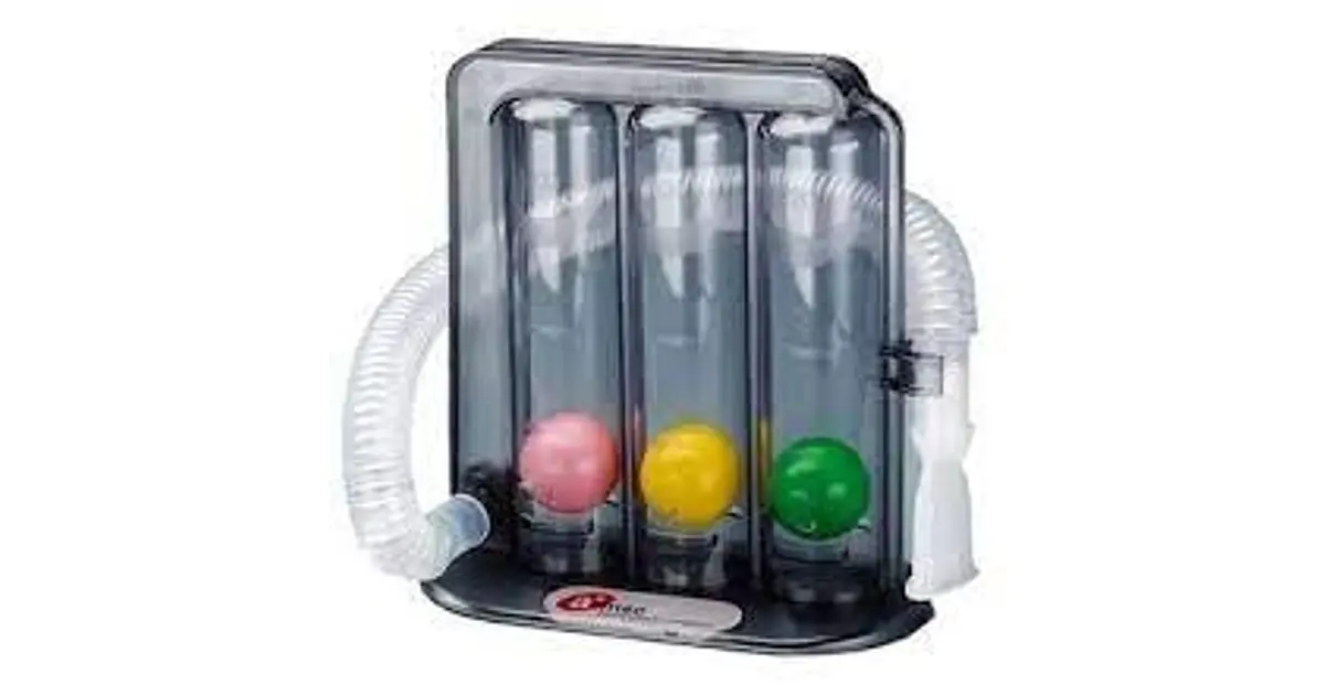 Ejercitador pulmonar triflo