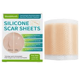 Rollo de silicona para cicatrices