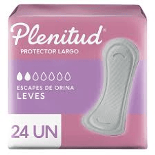 Protectores largos  para incontinencia leve.