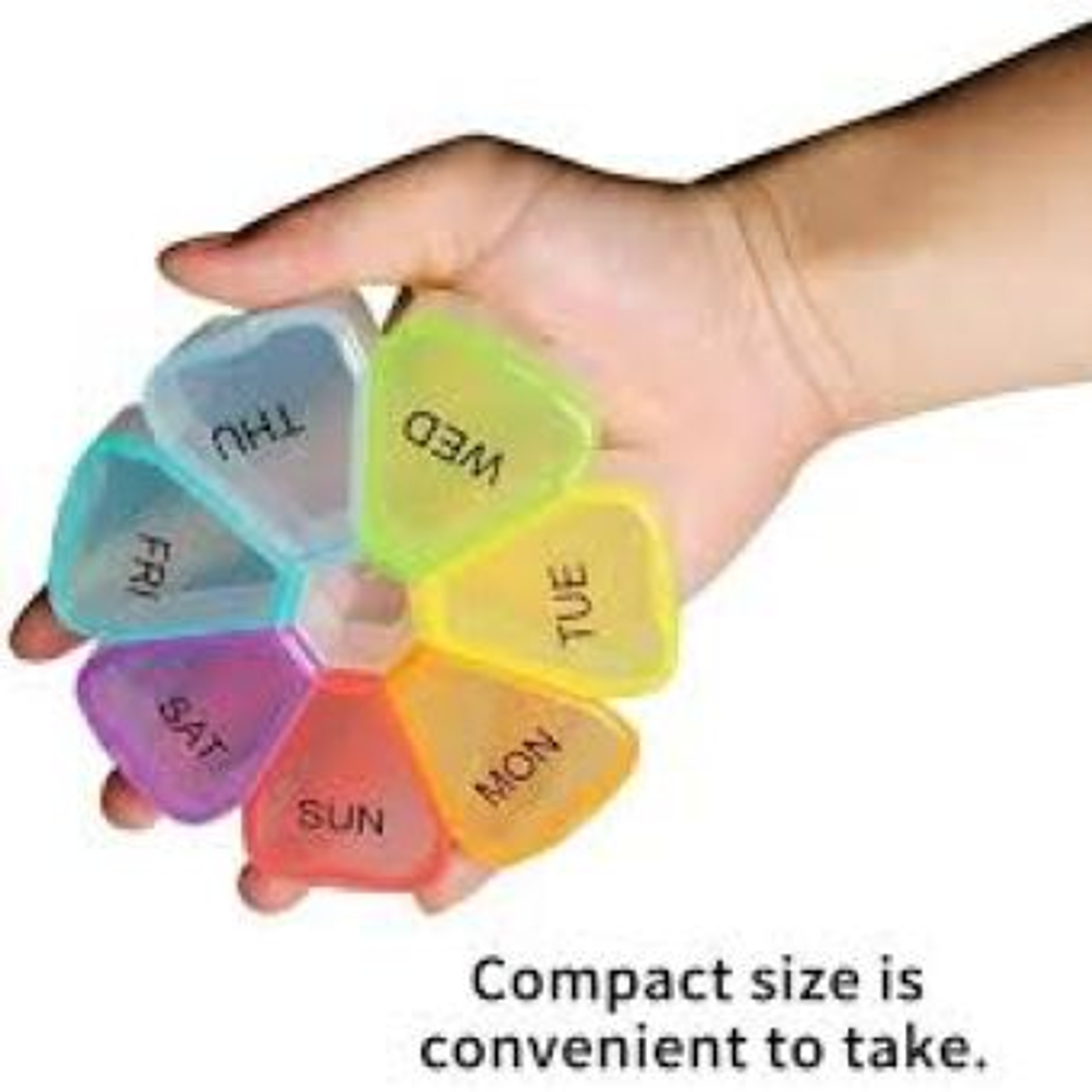 Pastillero semanal única toma