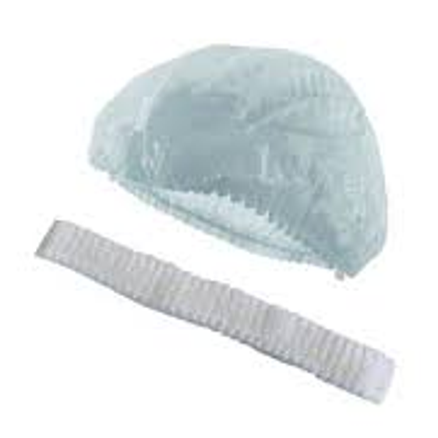 Gorro o cofia Desechable  blanco.