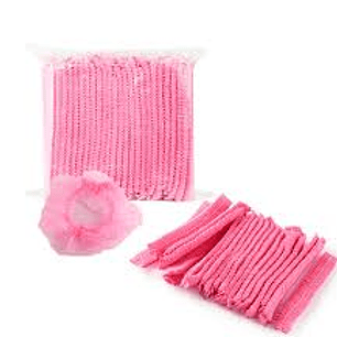 Gorro o cofia desechable.