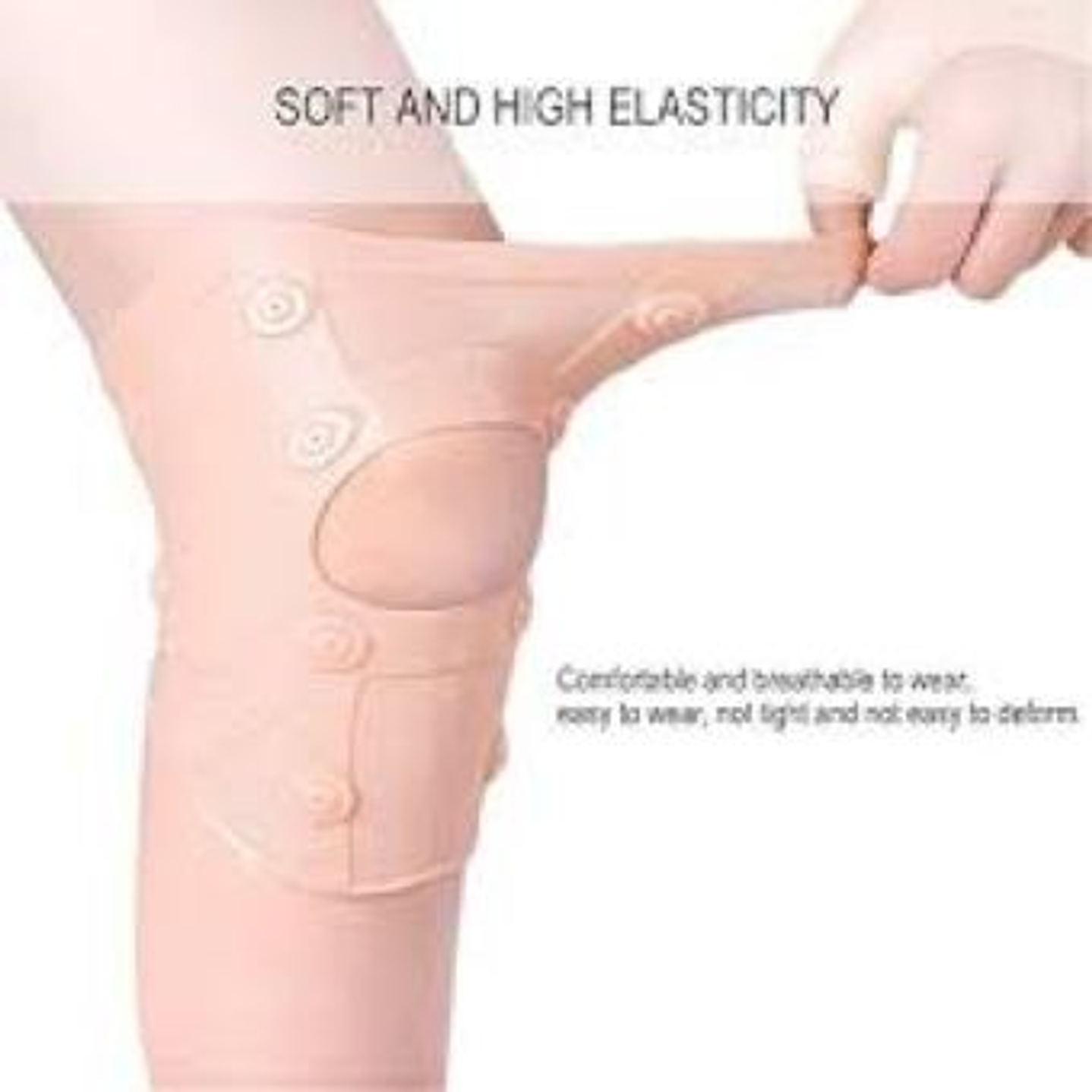 Rodillera de silicona universal.