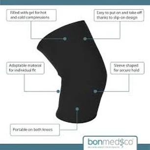 Compresa gel frio/calor rodilla.