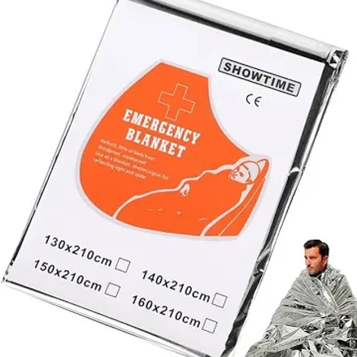 Pack x 3 mantas de emergencia.
